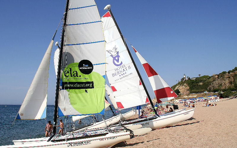 Hotel Bernat II 4*Sup Calella Esterno foto